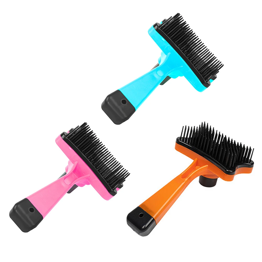 

Dog Cat Hair Comb Shedding Grooming Trimmer Fur Comb Brush Cleaning Slicker Cleaning Brush Comfortable Hair Tools