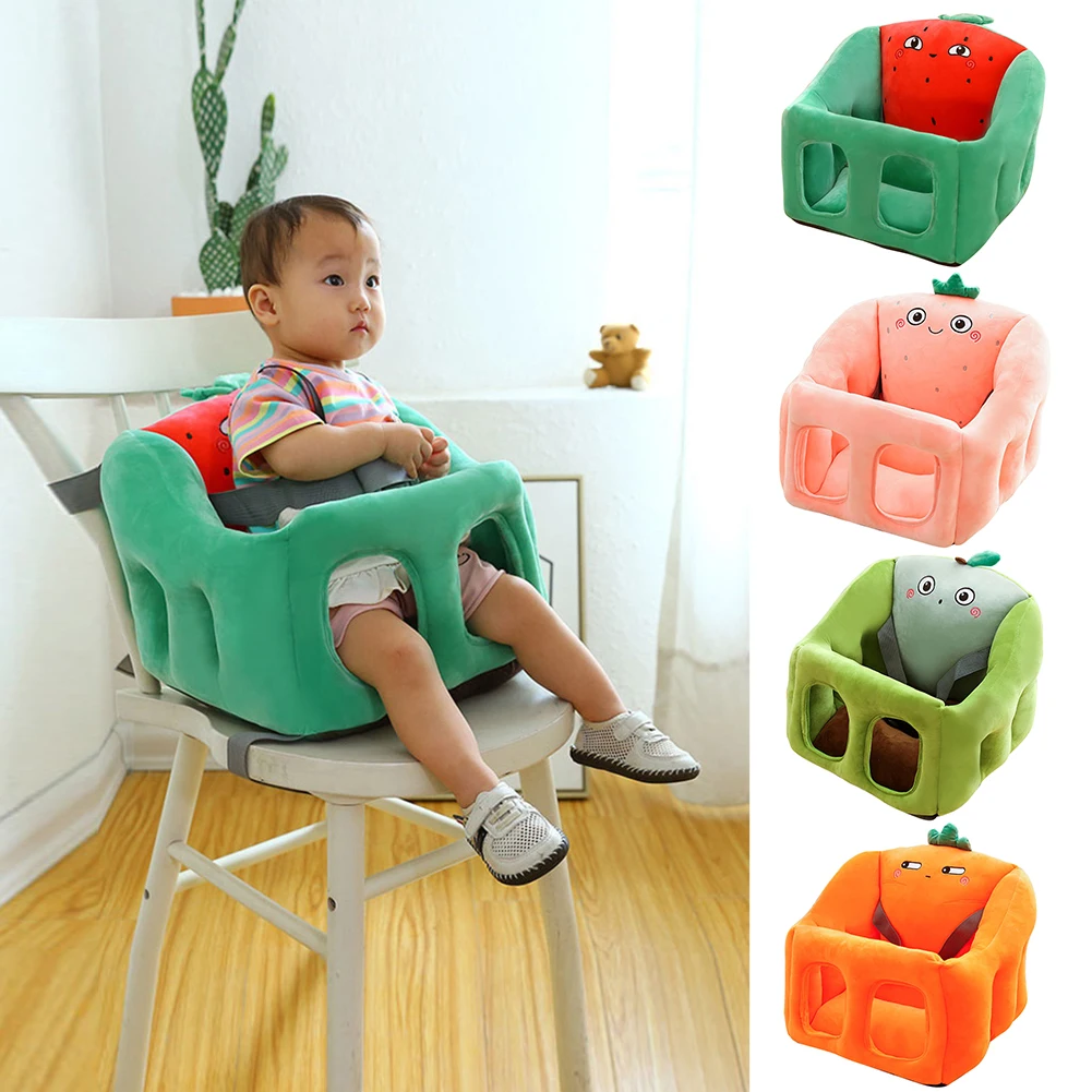 

Baby Sofa Support Seat Covers Infant Plush Chair Learning To Sit Feeding Seat Skin Sofa Support Cover Cradle Seat Covers