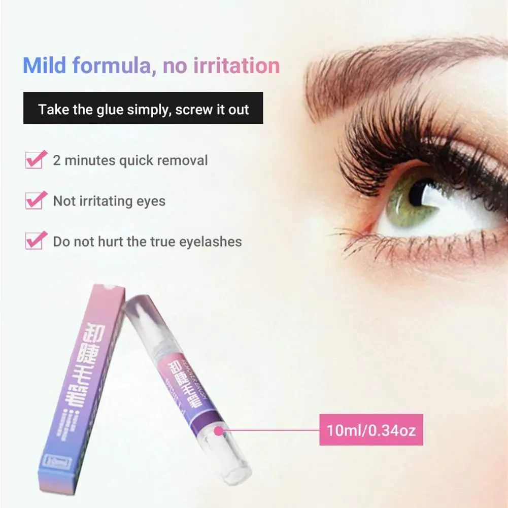 Специальная разгрузочная гелевая ручка для прививки ресниц не раздражающая