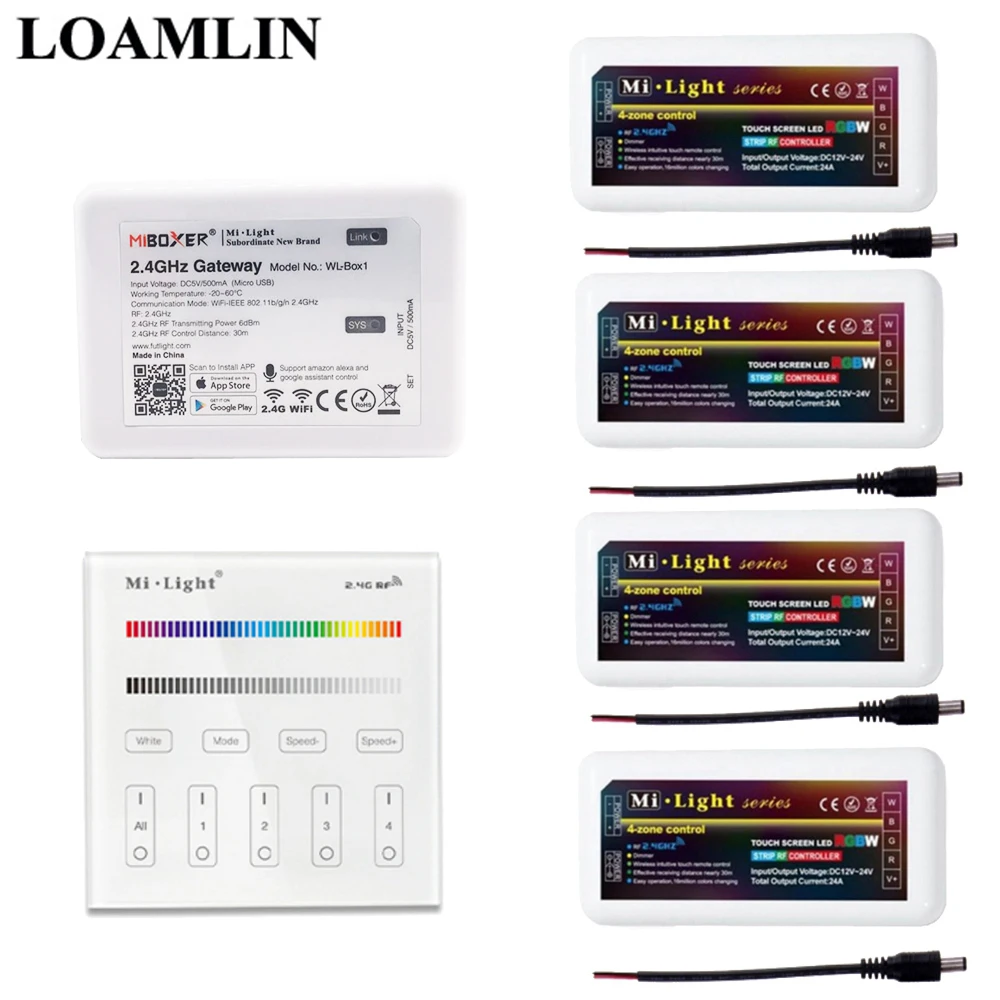 Панель управления светодиодной лентой Mi light B3 с сенсорной панелью Wi Fi управление