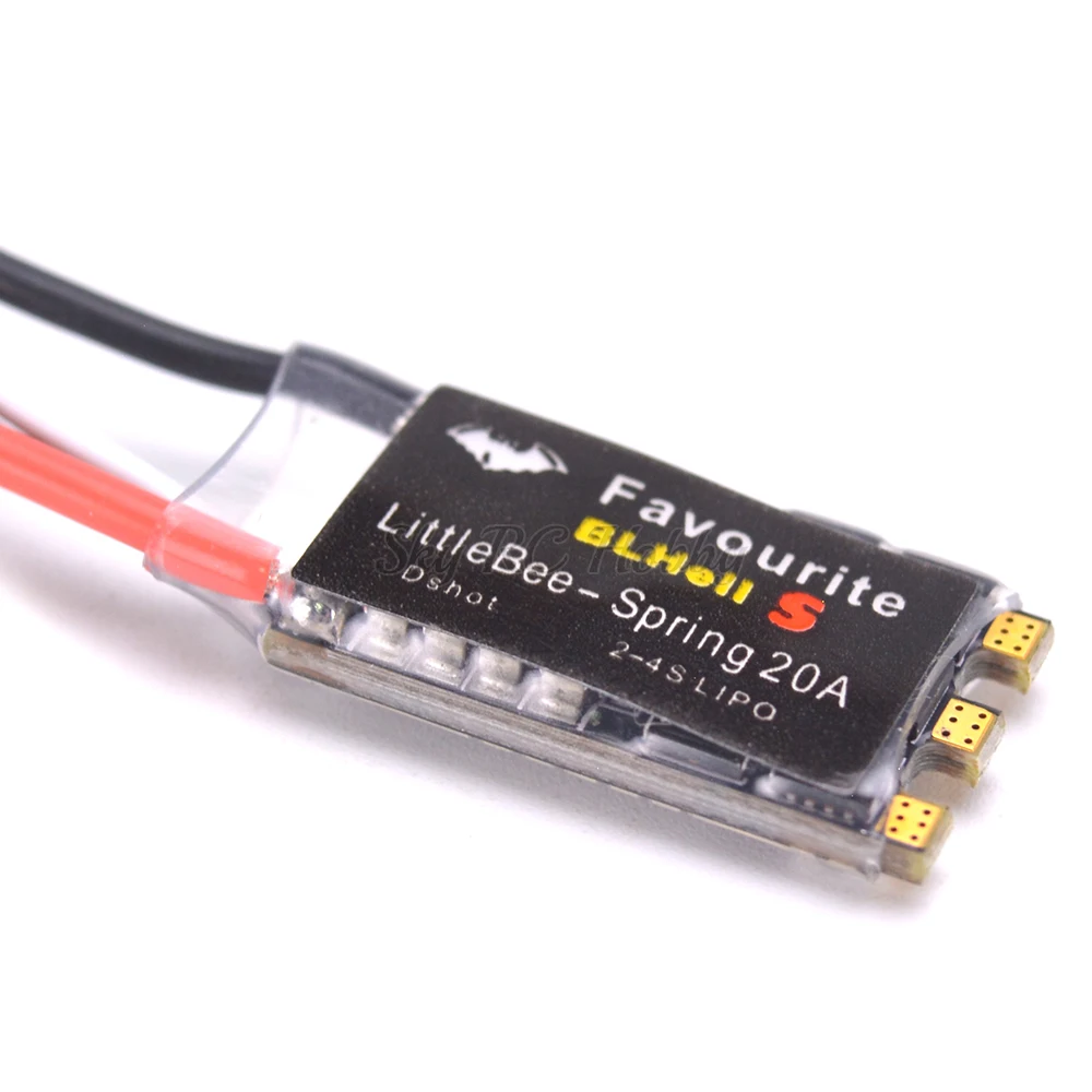 Бесщеточный двигатель MT2204 2204 2300KV CW / CCW + пружина FVT LittleBee 20A BLHeli_S ESC для FPV RC Martian II 220