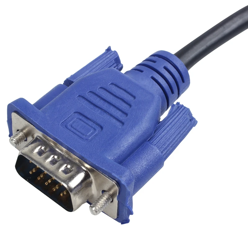 15Pin 1 5 м VGA удлинительный кабель со штыревыми соединителями на обоих концах для