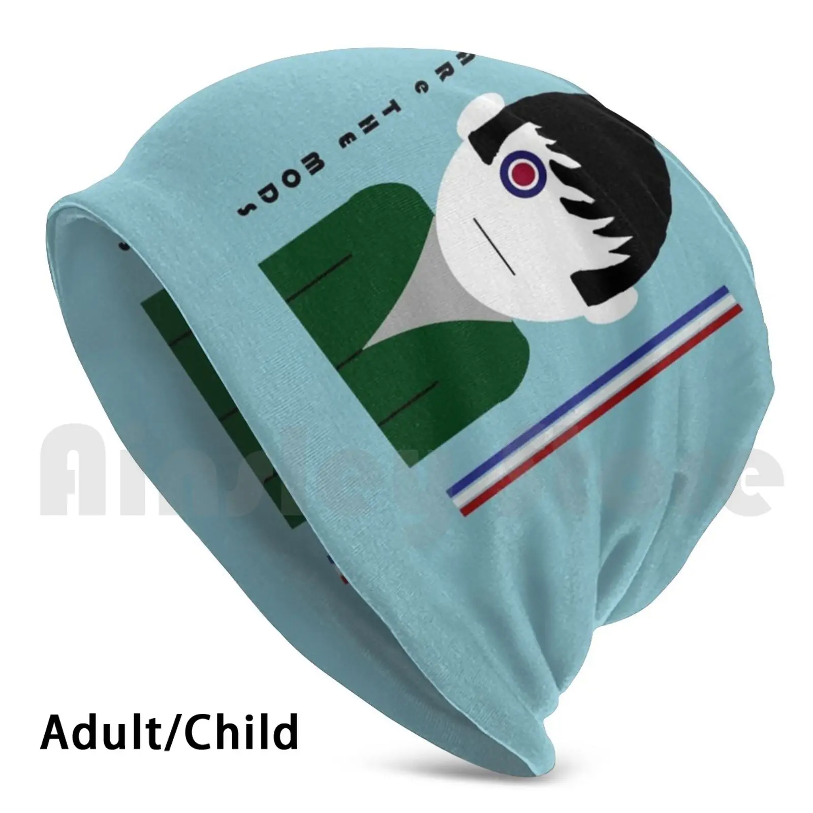 

We Are The Mods Beanie Hedging Cap DIY Print Cushion Mod Music Vinyl Ska Soul