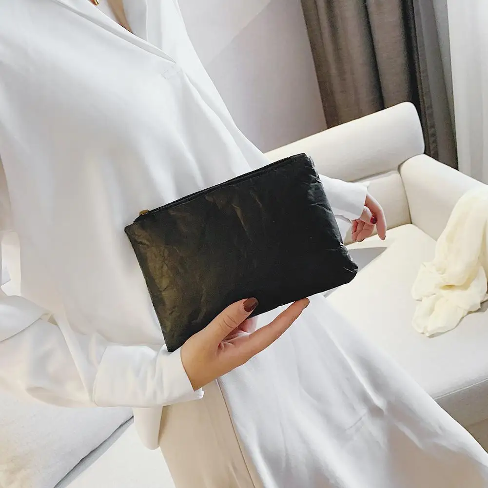 Экологически чистый клатч в стиле ретро для женщин модная простая однотонная