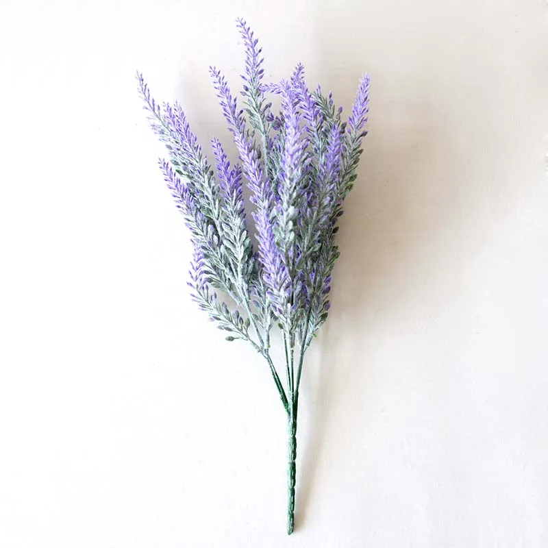 Искусственный цветочный горшок B88 с имитацией лаванды для украшения дома и сада |