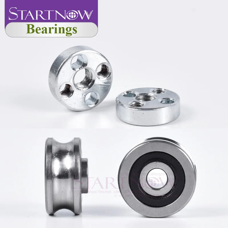 U глубокий шаровой подшипник с свободными фиксируемыми винтами двухрядный