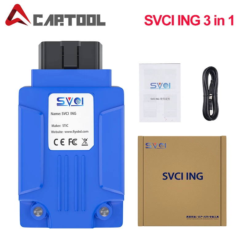 

Профессиональный инструмент для диагностики автомобиля OBD2 SVCI ING obd 2 для Infiniti/Nissan/GTR OBD2, автомобильные аксессуары, поддержка обновления прогр...