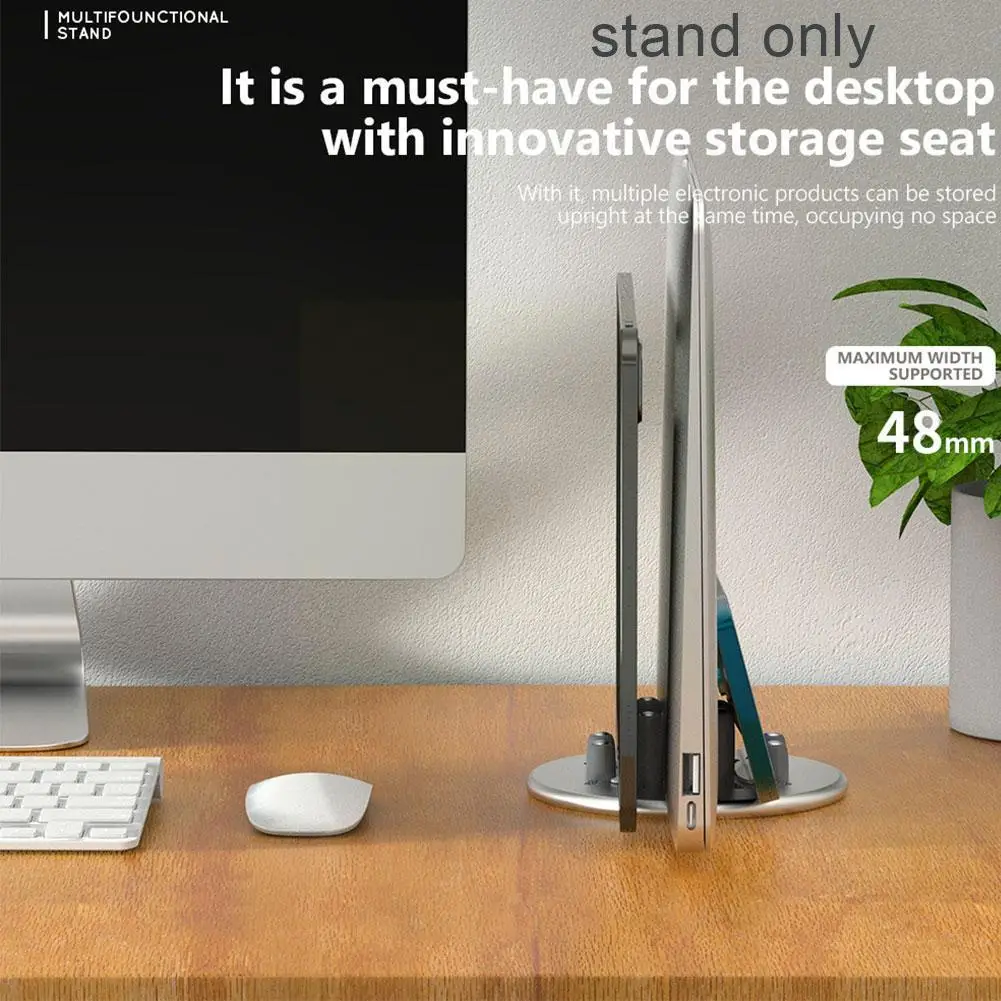 1pc multifunctional adjustable tablet mobile phone storage rack cable vertical desktop disc base data 17 314 3 stand unive p1e2 free global shipping