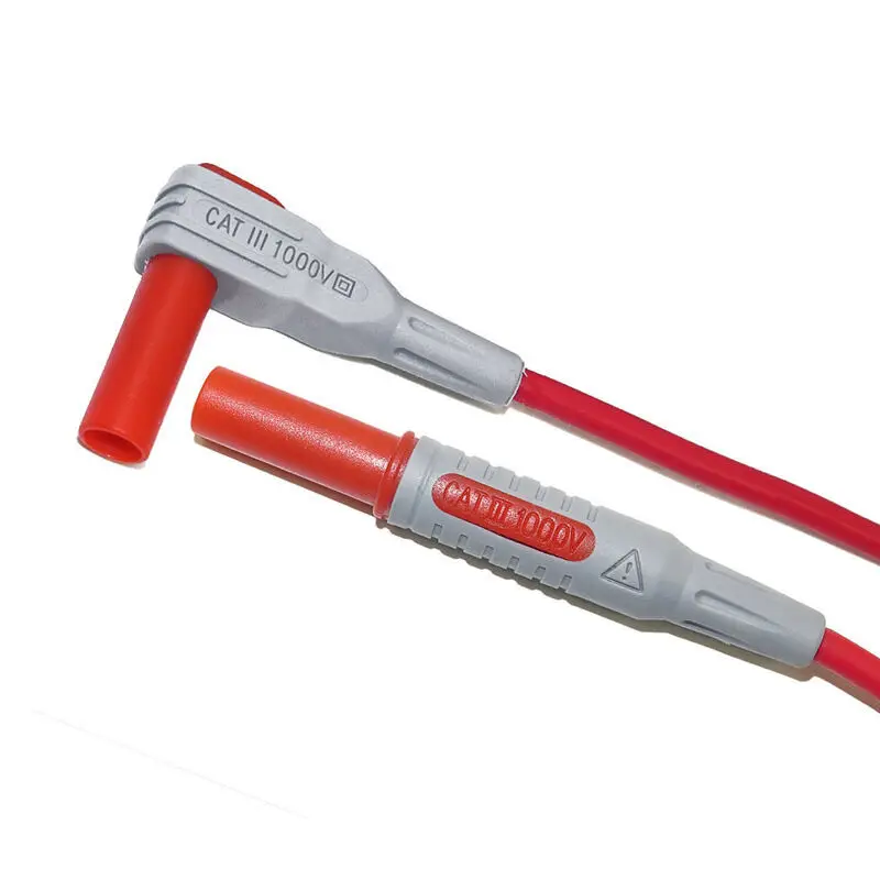 4 мм разъем банана тестовая линия литья под давлением мультиметр Тестовый Кабель