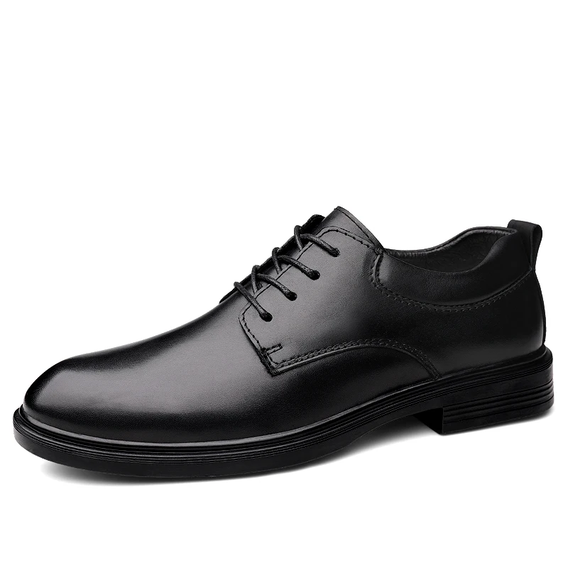 

Fashion Sneakers Men Luxury Platform Elevator Shoes Brown Leather Band Casual Men Business Leather Formal Dress Black Oxfords %