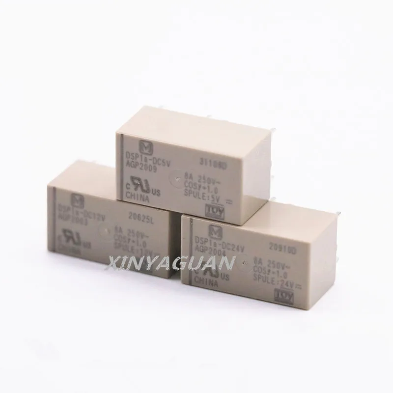 50 шт., новинка, фонарь DSP1A, фонарь AGP2009, фонарь AGP2003, фонарь AGP2004, 5 В/12 В/24 В постоянного тока, 4 контакта, 8 А