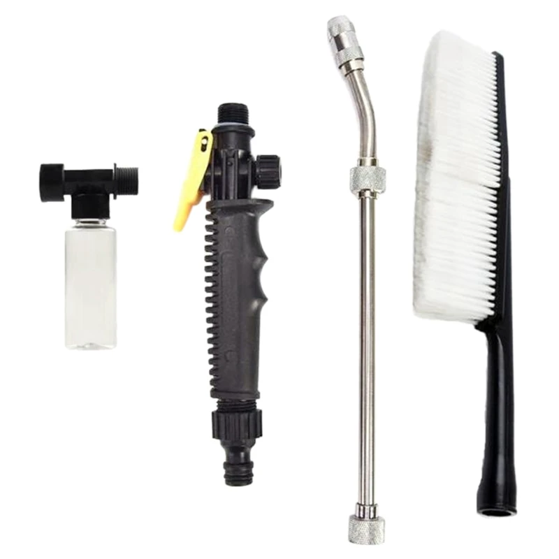 

4Pcs 58cm High Pressure Power Water-Gun Car Cleaning-Gun Hose Wand Nozzle Sprayer Watering Spray Sprinkler Cleaning Tool