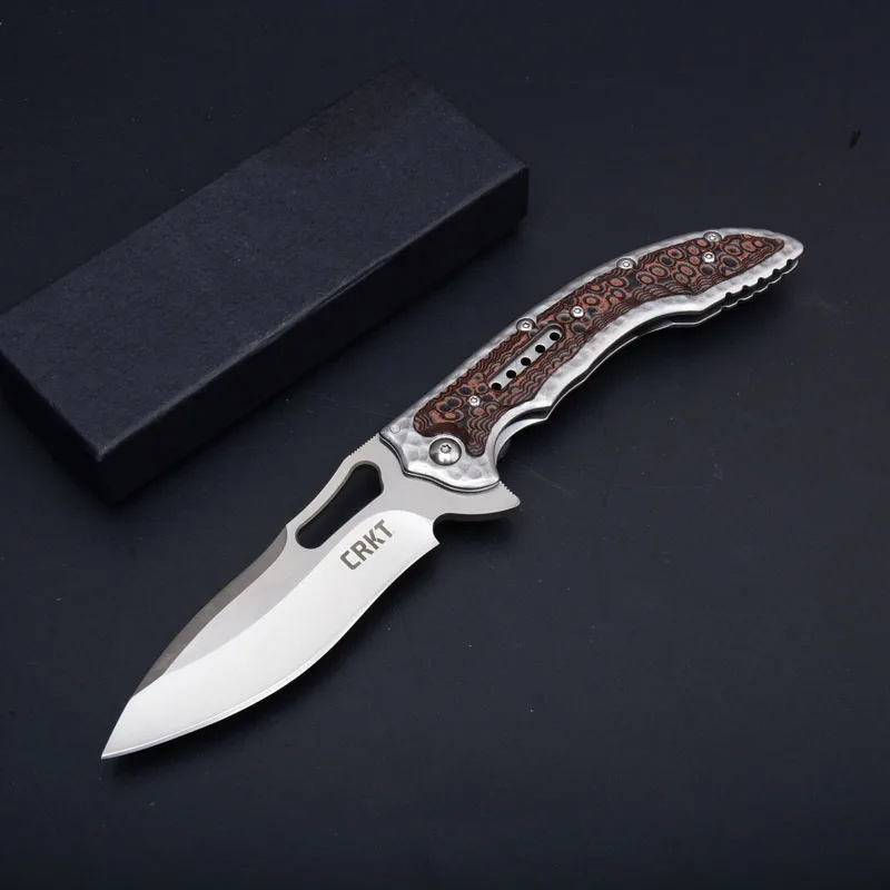 Складной карманный нож 8cr15 из стали + цветная деревянная ручка охотничьи ножи для