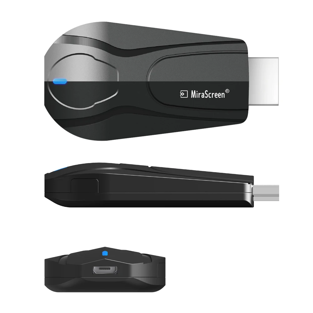 Беспроводной ТВ приемник Mira Miracast Airplay 2 4 ГГц Wi Fi ключ зеркальный экран литой