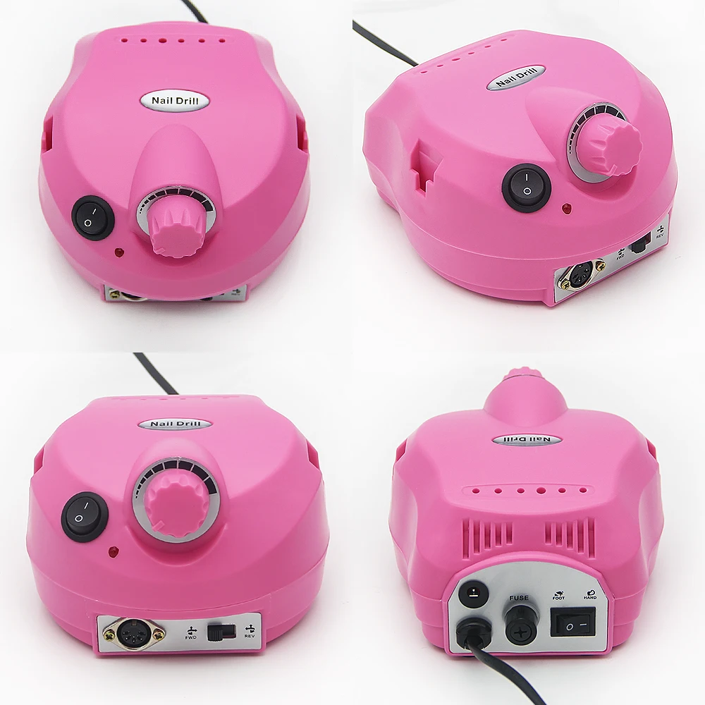 Электрическая пилка для ногтей аппарат маникюра педикюра набор с резцом LKE 30000