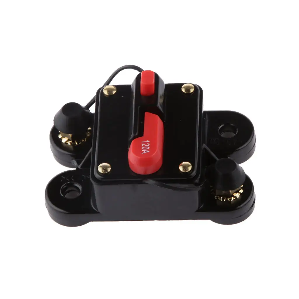 Автомобильный морской встроенный выключатель 120 А ручной сброс звука