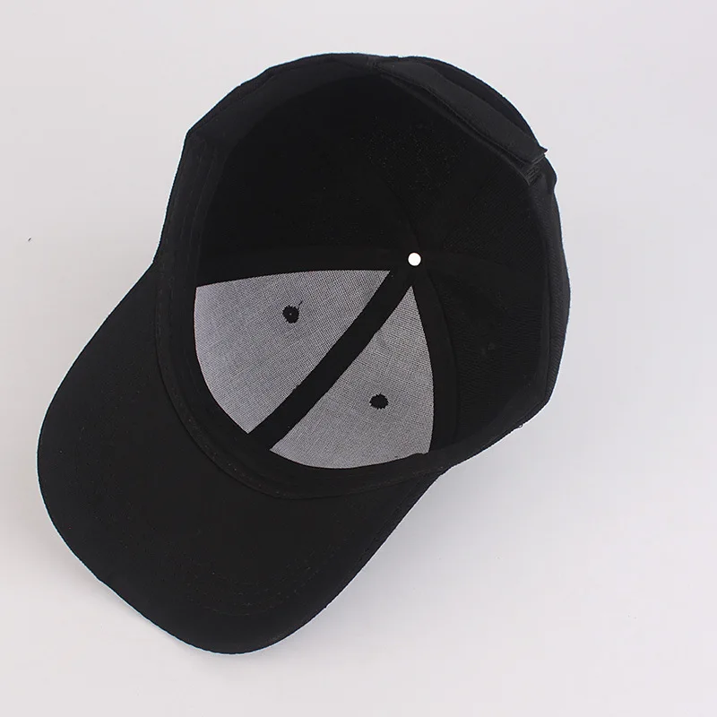

2020 Black Cap Solid Color Baseball Cap Visor Hat Casquette Hats Adjustable Casual Gorras Hip Hop Dad Hats for Men Women
