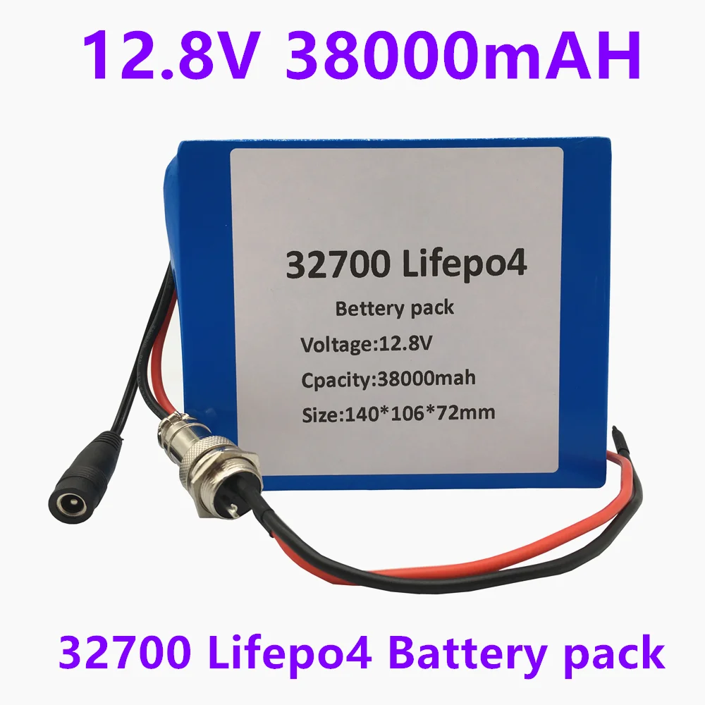 2021 NEW 32700 Lifepo4 Batterij 4S3P 12.8V 38Ah Met 4S 30A Maximale Bms Voor Elektrische Boot Ononderbroken Voeding 12V | Электроника