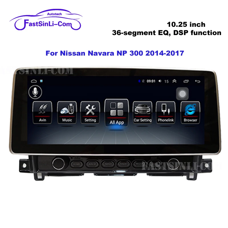 Android Tesla стиль автомобиля GPS навигация для Nissan Navara NP 300 2014 2017 мультимедийная лента