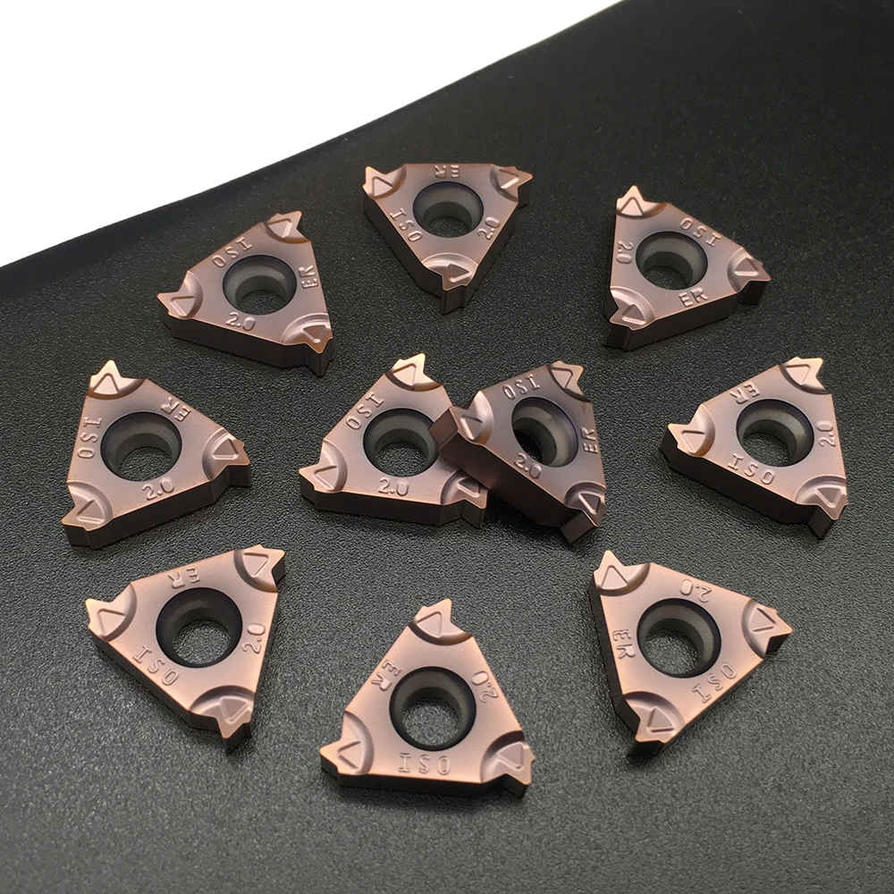 10PCS 16ER M 2.0 ISO FT1125 Toolholders Threading Inserts CNC Turning Tool Lathe Stainless Steel And Parts Are Universal | Инструменты