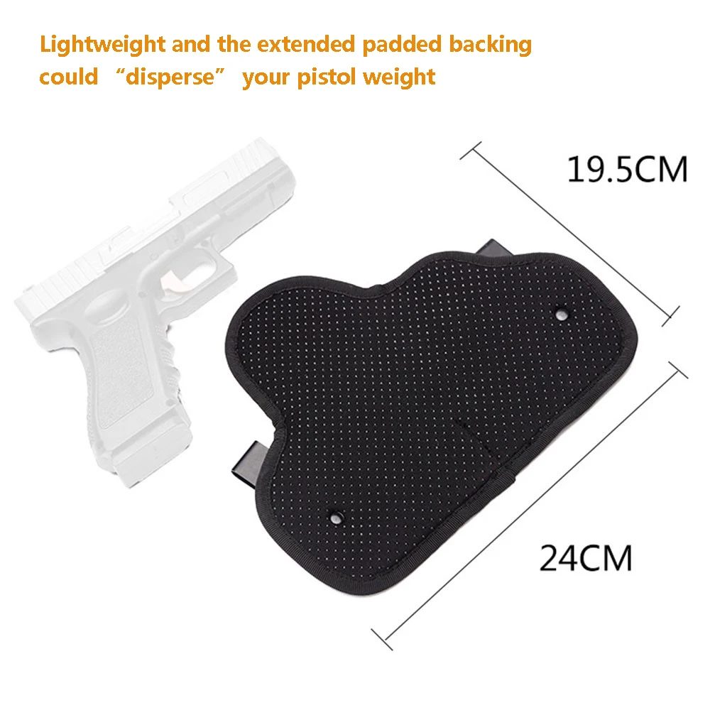 Тактическая кобура для пистолета скрытого ношения правая/левая рука Зажим ремня