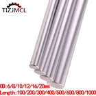 1 шт., оптическая ось, гладкие стержни 8 мм, стержень, оптическая ось, линейный вал, рельсовый цилиндр для 3D принтера od6 мм, 8 мм, 10 мм, 12 мм, 16 мм