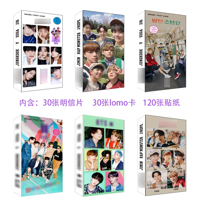 

Kpop 2021 Season Greeting BE Map Of The Soul Dynamite Bangtan Boys Postercard Print Cards Korean Fashion Poster Card Wholesale