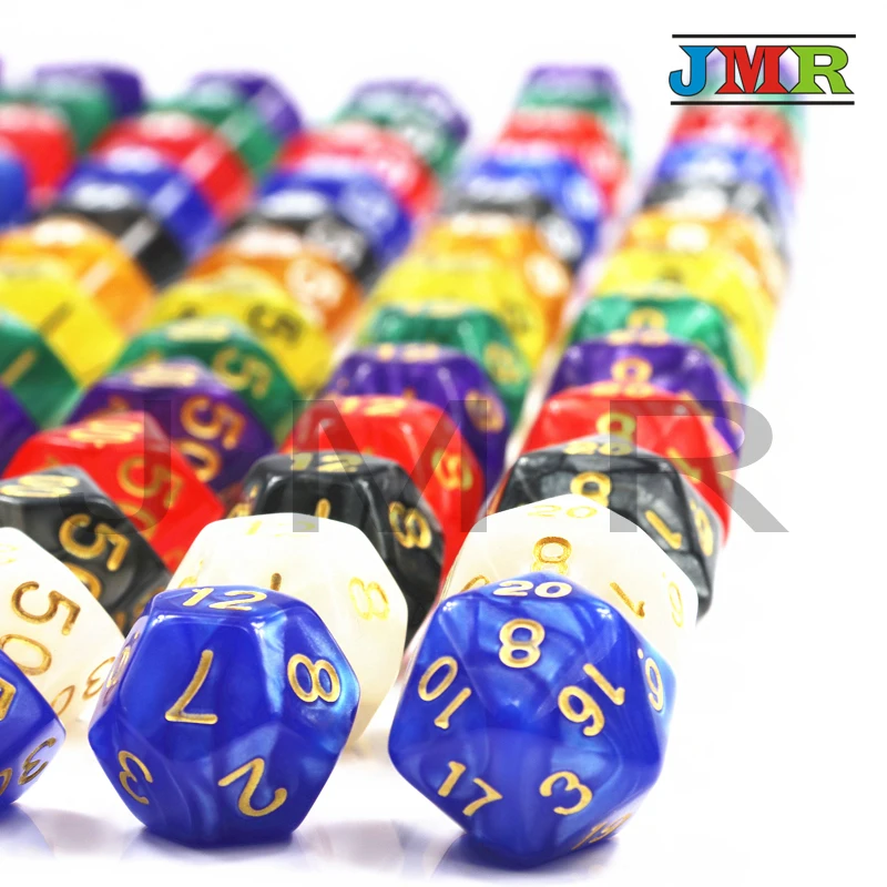 Портативная мраморная игра 7 шт./компл. креативный РПГ DnD Color ful Multi color DND Games D4 D6 D8 D10