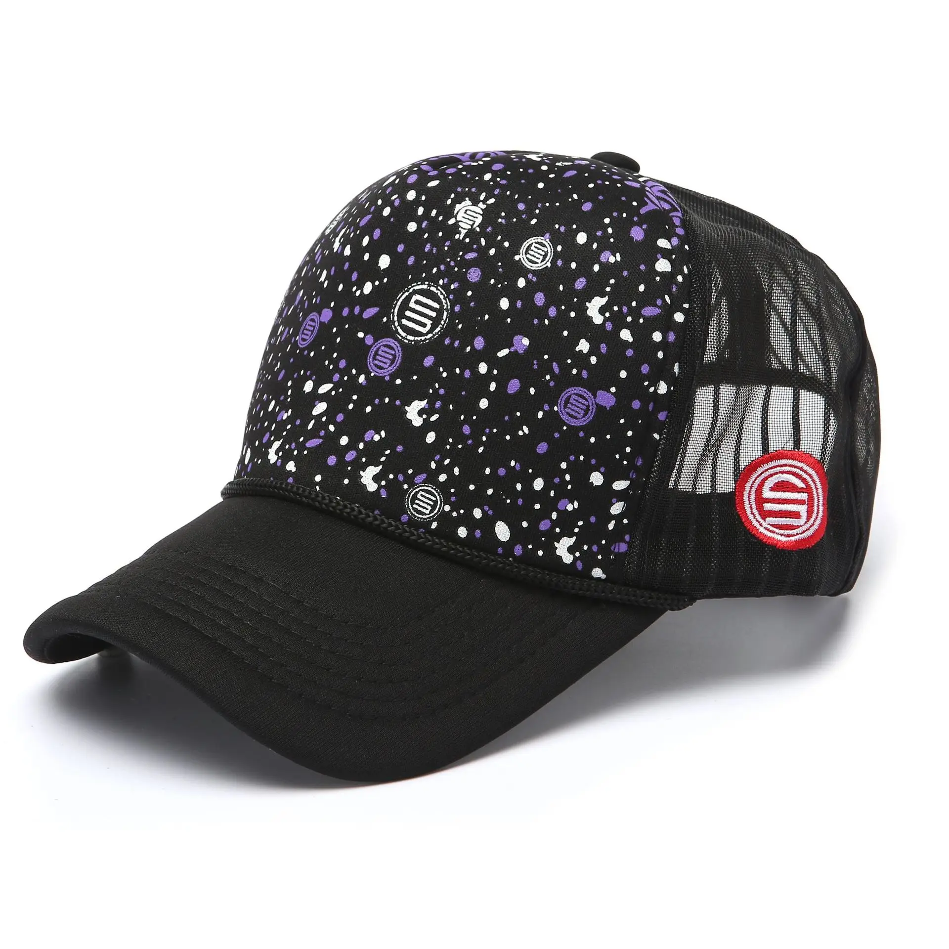 

YRXMYHXT New Fashion Brand Net Cap High Standing Train Duck Tongue Baseball Hat Girl Boy SunHat 56-60cm Adjusted Hats for Men