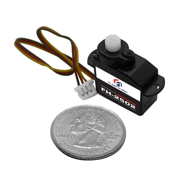 2 шт. флэш хобби FH 2502 пластиковые шестерни сервопривода 2g Gotek для Trex Heli Rc
