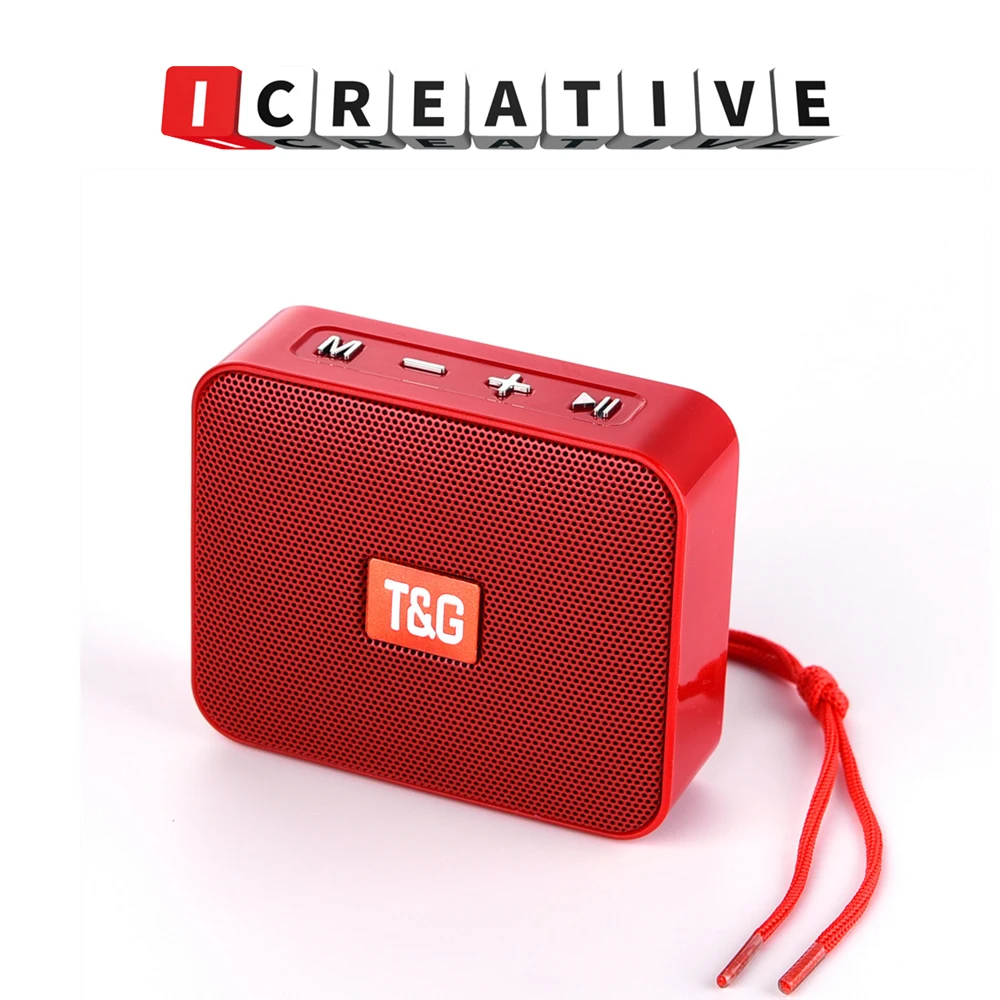 

TG-166 Portable Bluetooth-compatible Speaker Mini Wireless Loudspeaker Sound System 3D Stereo Music Surround Outdoor Speaker