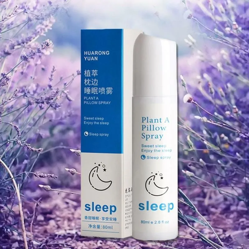 Конопляное семя эфирное масло лаванды глубокого сна подушка спрей бессонницы