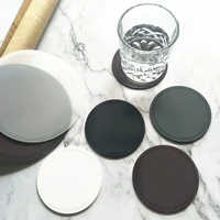 nordic style cup cushion insulation pad round silicone pot pad cup accessories dinning table decoration coffee table decor