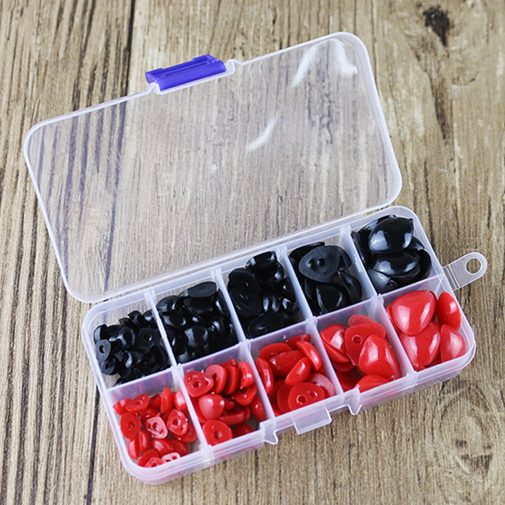 150 шт безопасный пластиковый треугольник прочные детские плоские кнопки ремесла