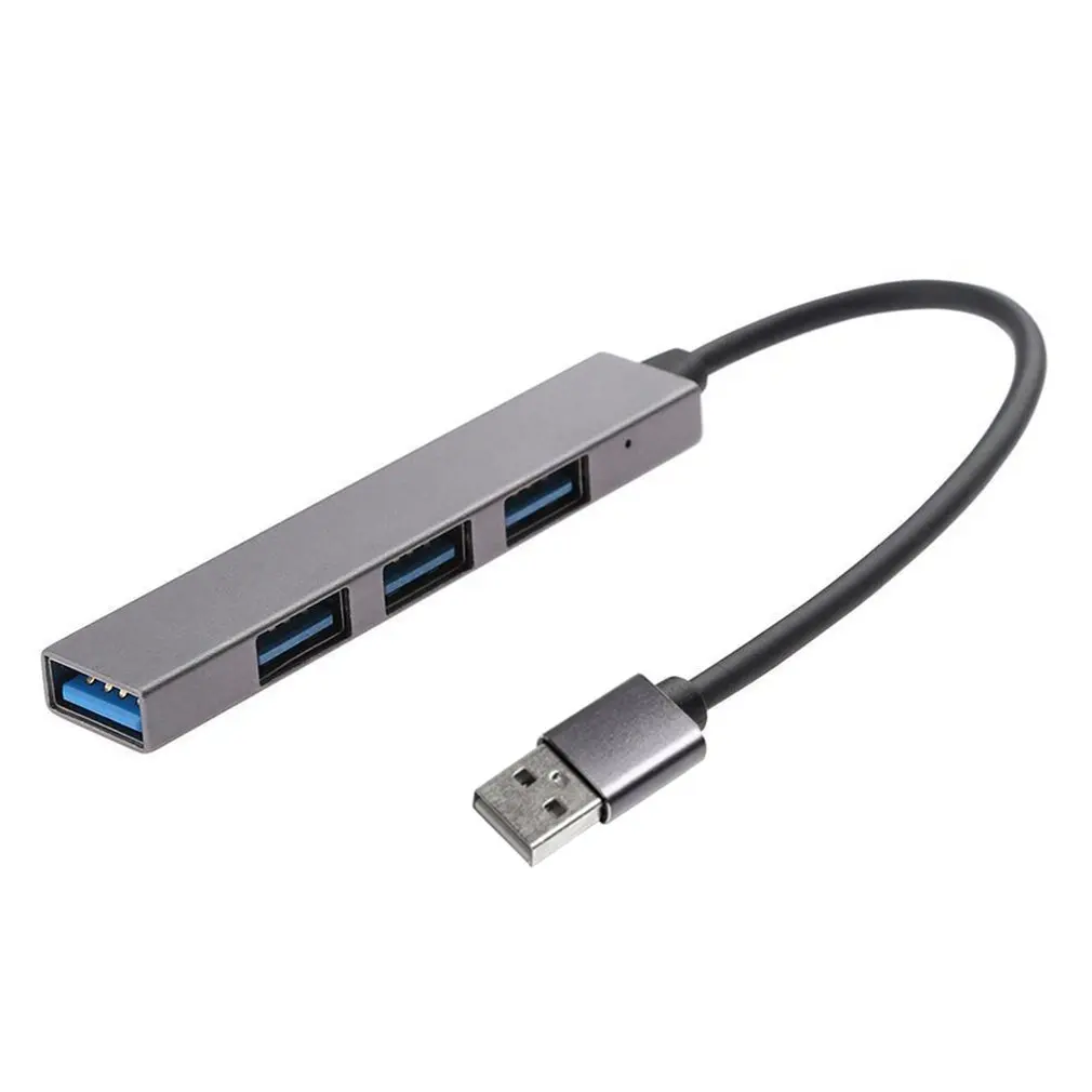 Мультиконцентратор USB 3 0 4 порта высокоскоростной тонкий компактный