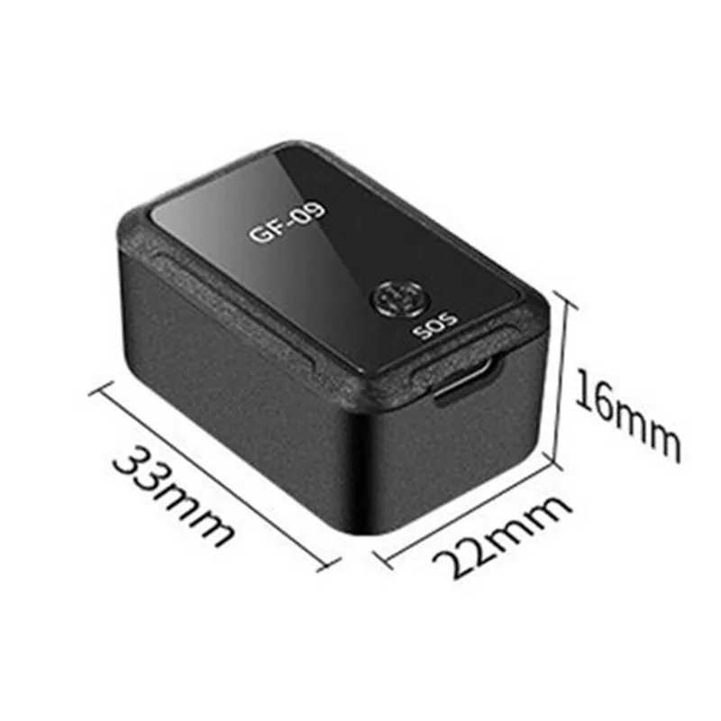 GF09 GPS локатор для пожилых детей мини магнитный автомобильный трекер с