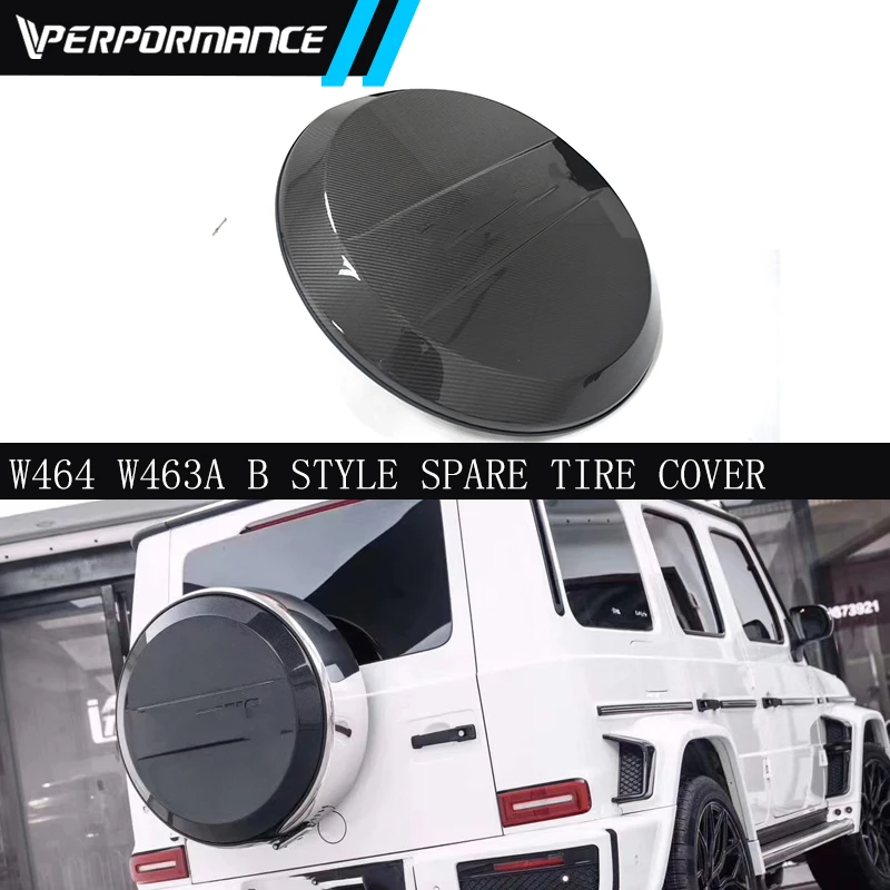 

1990~2019year G Class W463 W464 W463A G63 G350 G500 G550 Dry Carbon Fiber B style Spare Tire Cover