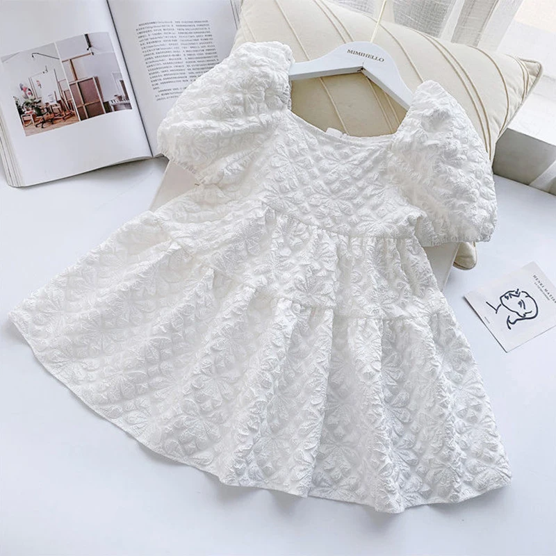 2023 летние платья для девочек детская одежда элегантное платье