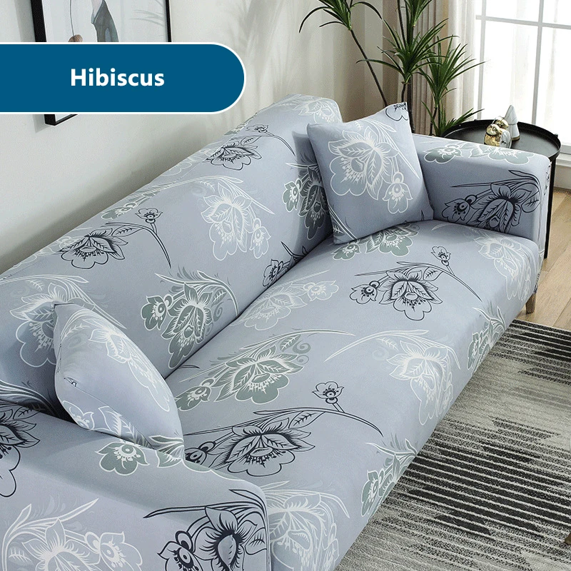 Одноцветные чехлы для диванов гостиной нужно купить 2 шт. в форме L секционные