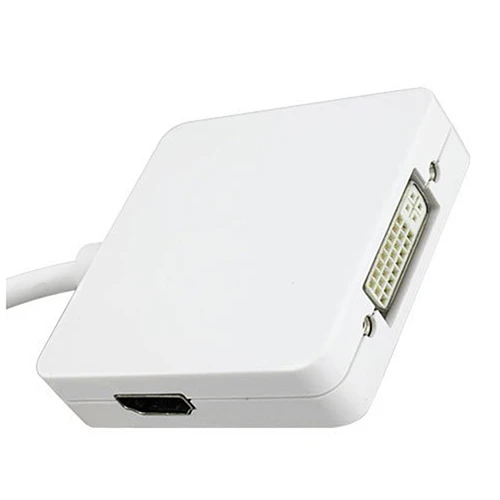 3-в-1 1080P Full HD мини Дисплей Порты и разъёмы DP to HDMI/DVI/кабель адаптера порта Thunderbolt