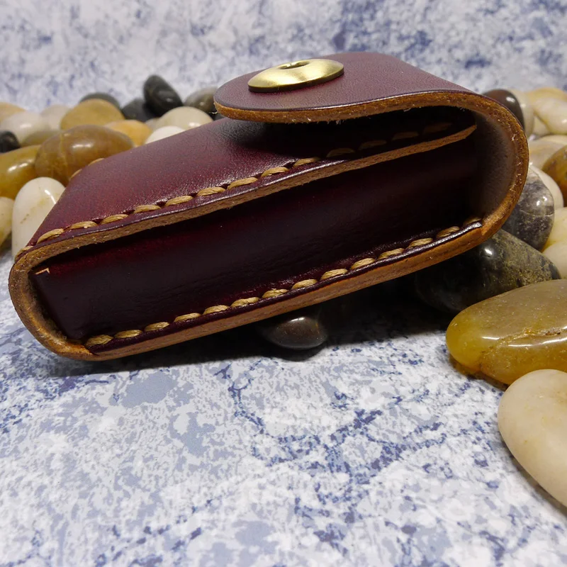 Blongk универсальная поясная сумка для автомобильных ключей чехол ручной работы из