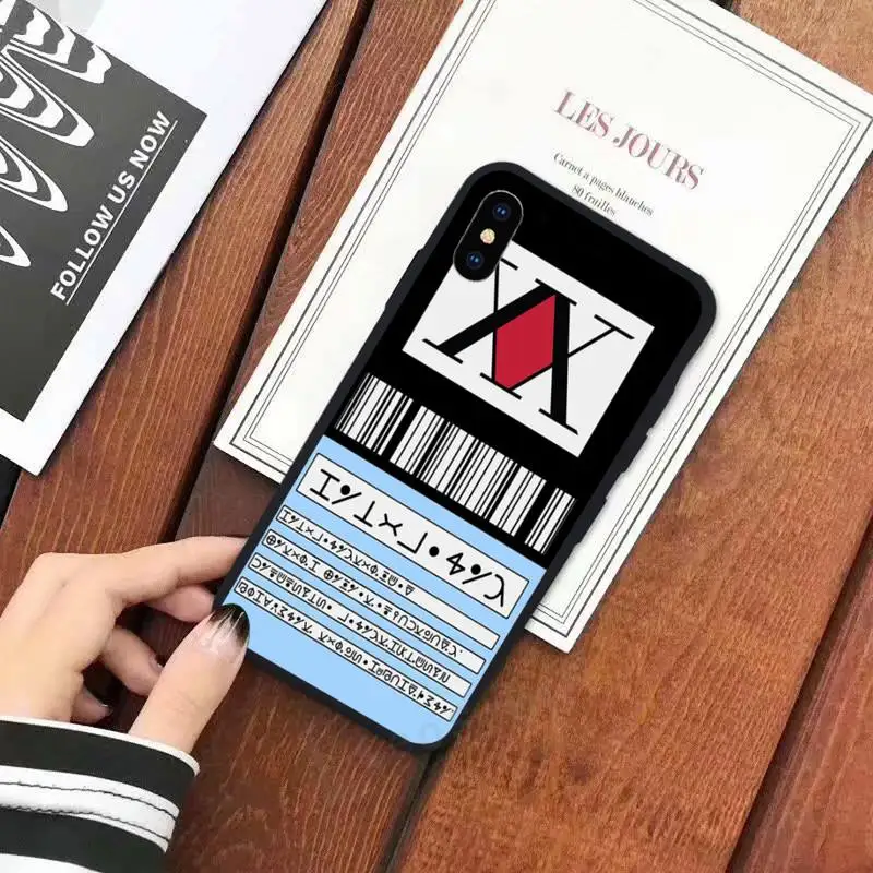 

Hunter X japanese anime luxury design cover Phone Case for iPhone 11 12 mini pro XS MAX 8 7 6 6S Plus X 5S SE 2020 XR