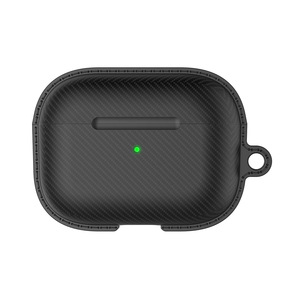 Мягкий чехол для Apple Airpods Pro аксессуары из углеродного волокна iPhone AirPods 3 ключей