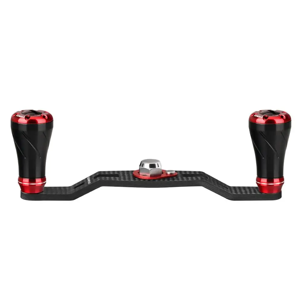 Gomexus углеродная двойная ручка 105 мм для Shimano Daiwa наживка катушка 100 300 б/у|Рыболовные