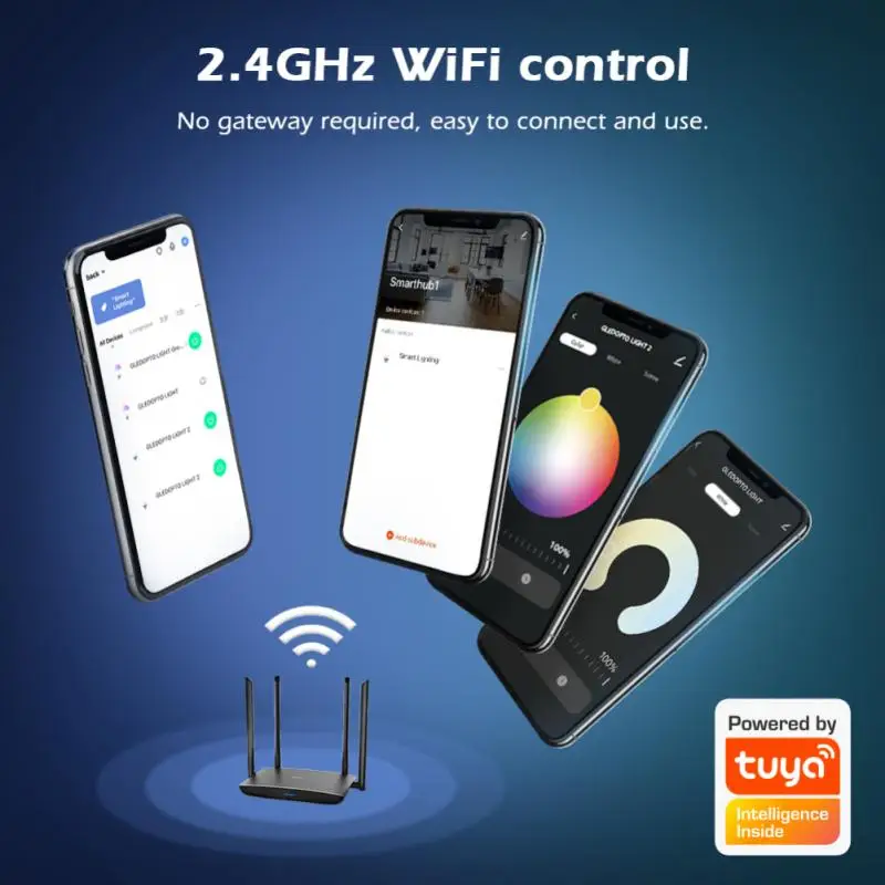 Светодиодная лента с USB-разъемом для телевизора гибкая лампа поддержкой Wi-Fi