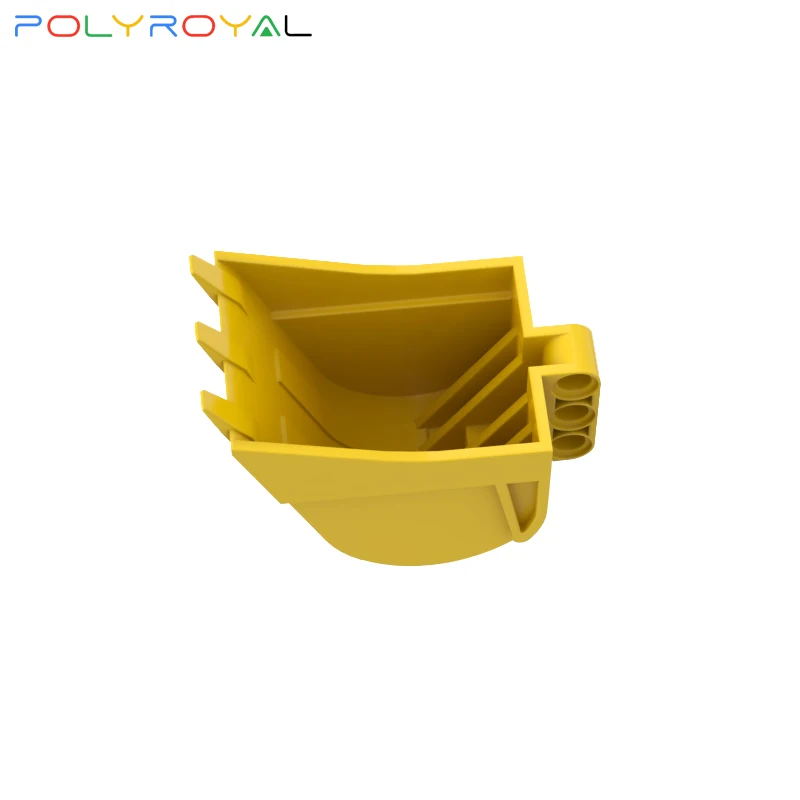 Детали конструктора POLYROYAL 6145856 4x5x7 ведро с 3 зубцами 1 шт. обучающая игрушка для