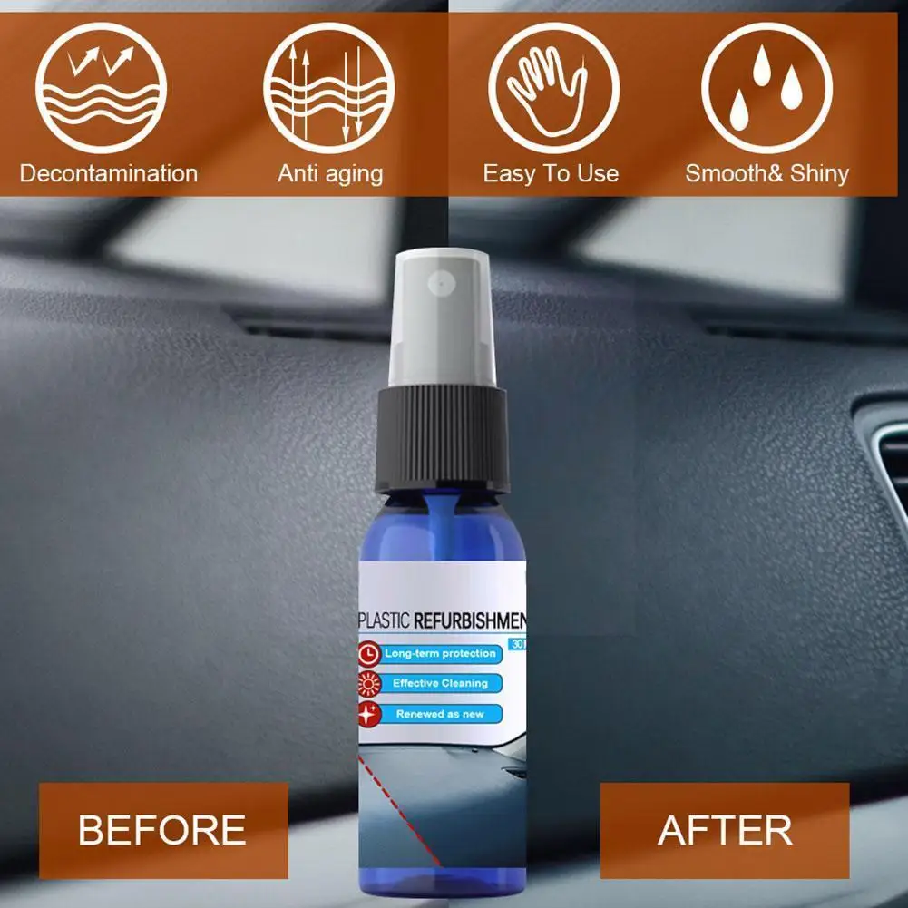 

Автомобильные пластиковые детали, 30/100 мл, инструмент для розничного считывания, автомобильная деталь, пластиковая внутренняя панель, очист...