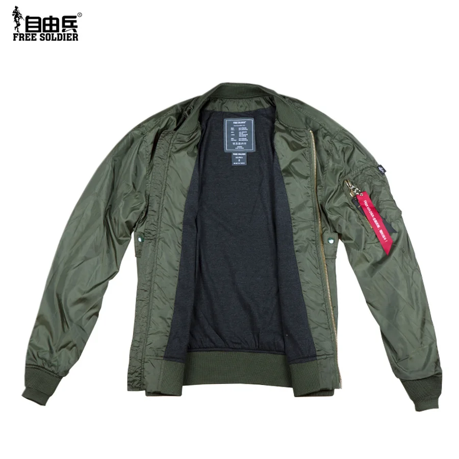 Мужская куртка бомбер в стиле милитари теплая армейском на осень зиму 2019|Мужские