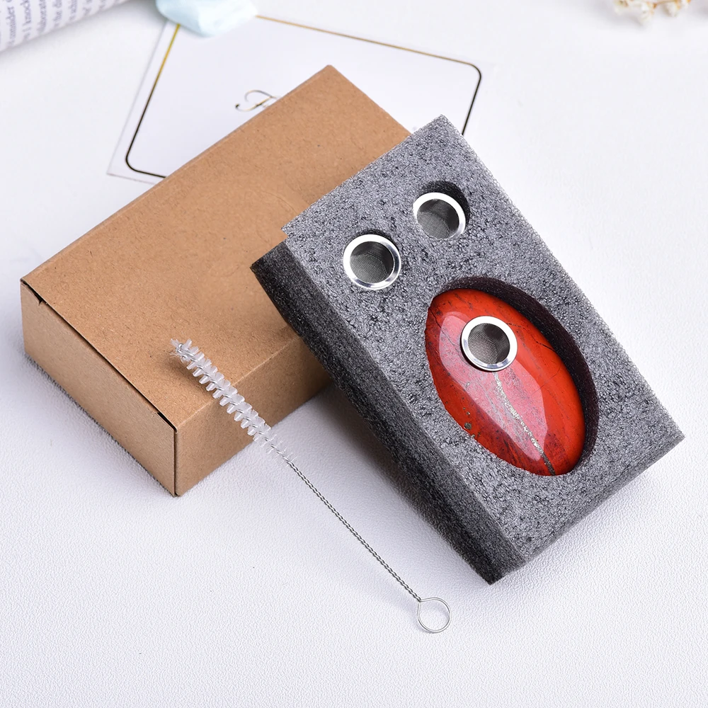 Runyangshi 1 шт. оптовая продажа натуральный кристалл кварц красная яшма трубка для