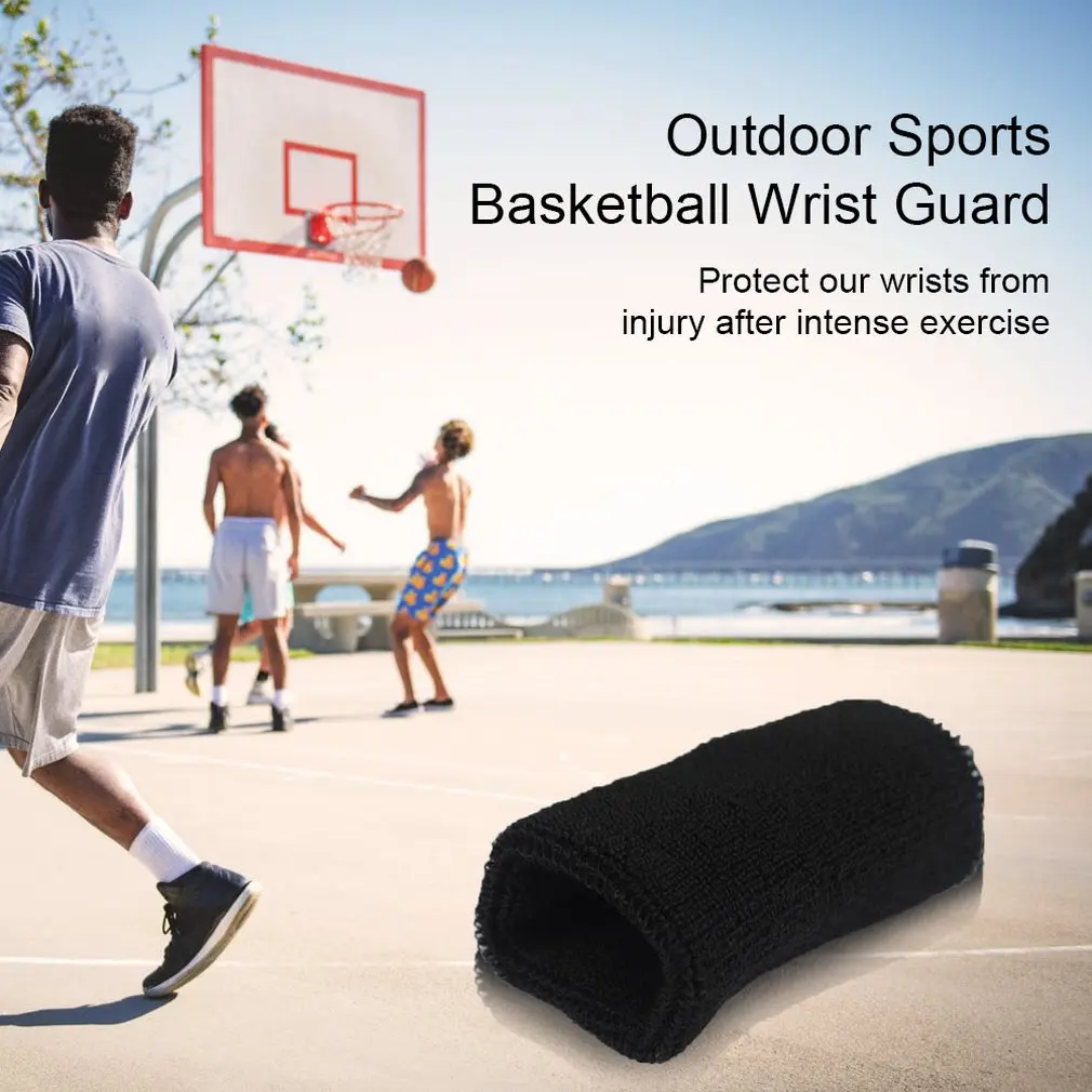 

1pc Wristbands Sport Sweatband Hand Band Sweat Wrist Support Brace Wraps Guards For Gym Volleyball Basketball Teennis Hot